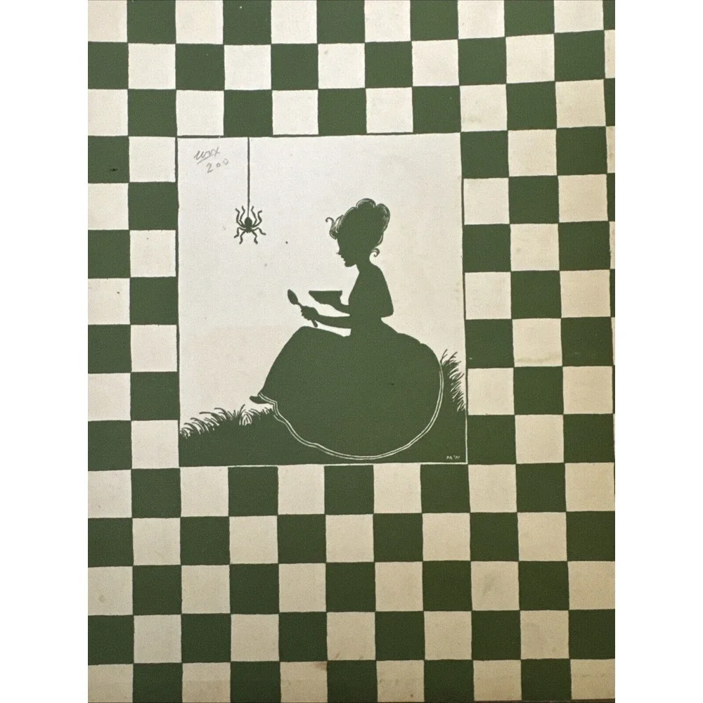 SOLDVintage 1916 The Real Mother Goose 1928  Antique Edition LARGE Hardcover - Picture 9 of 11